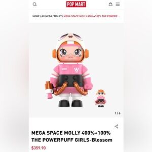 Mega Space Molly 400% The Powerpuff Girls Blossom